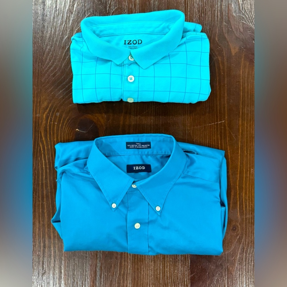 IZOD Men’s Shirt Bundle, size large